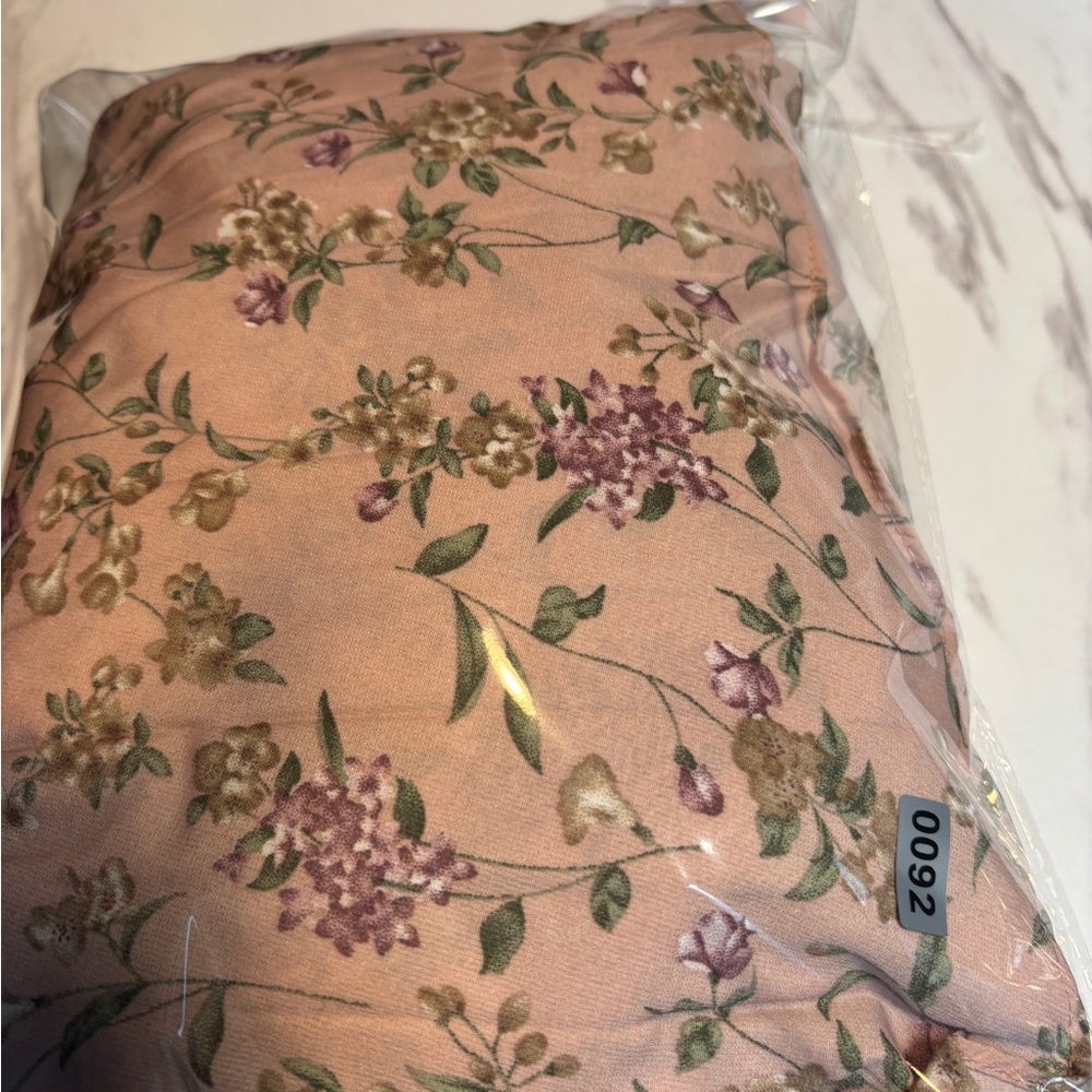 Lulu's Cascading Crush Pink Floral Print Tiered Bustier Midi Dress - Picture 14 of 15